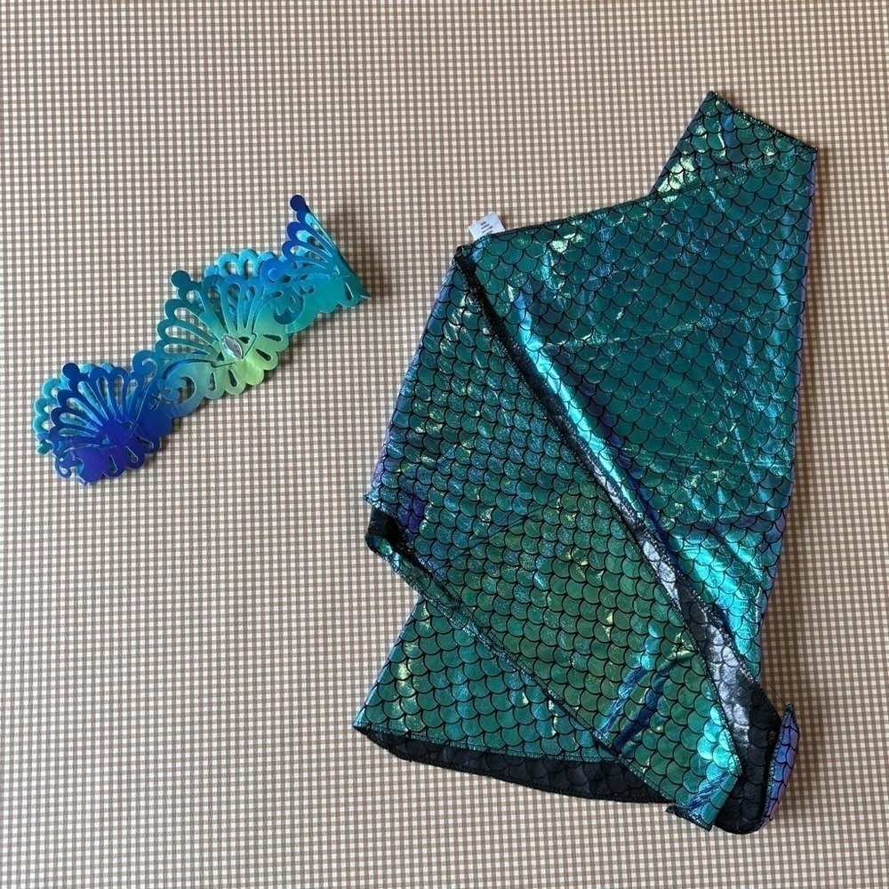 Target Hyde & Eek women’s one size‎ mermaid 2 PIECE costume